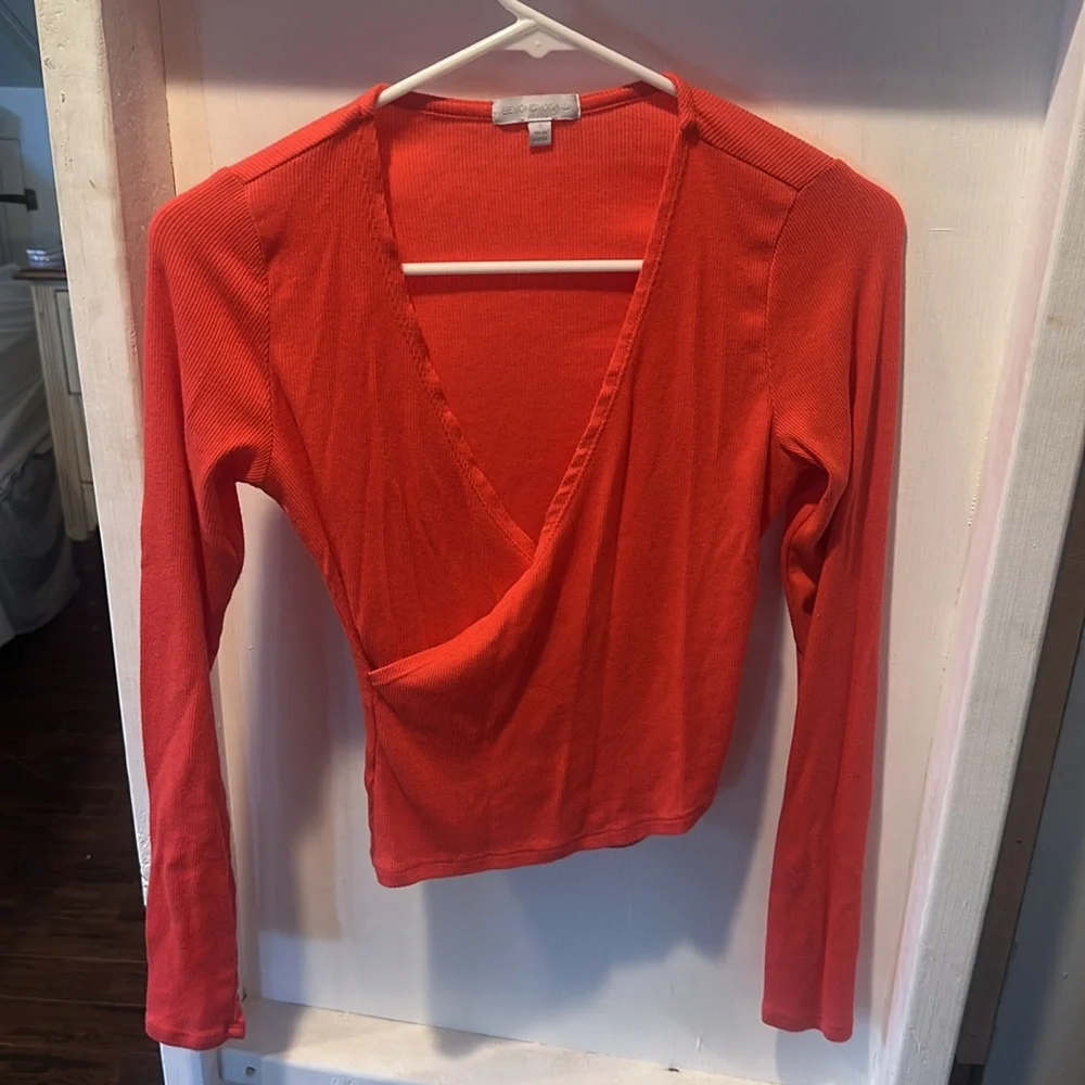 Beyond Yoga Wrap Party Long Sleeve Top - Picture 6 of 10